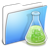 Aqua Smooth Folder Experiments Copy Icon